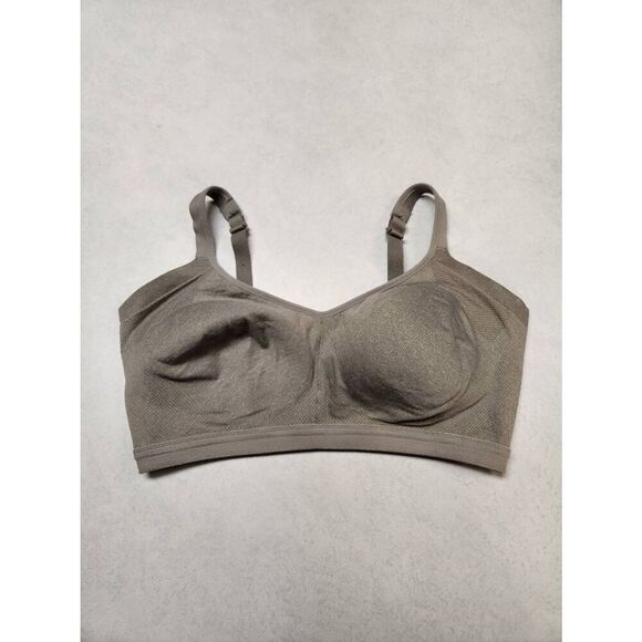 Warners Easy Does It Underarm-Smoothing with Seamless Stretch Bra Size XL Gray - Picture 1 of 3